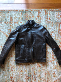 Vintage 1973 Vera Pelle Café Racer Leather Jacket
