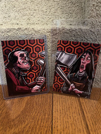 The Shining Artist Select Autographed and Numbered Card Set