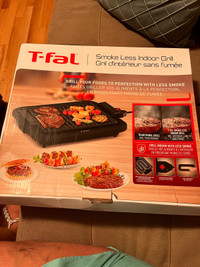 T-Fall smokeless grill NEW IN BOX