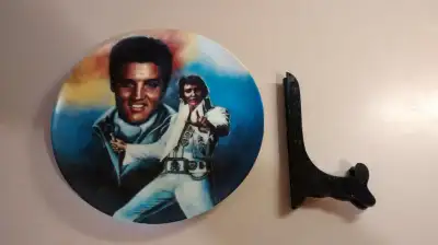 Elvis Presley Remembered 10" Collectors Plate by Susie Morton, View more