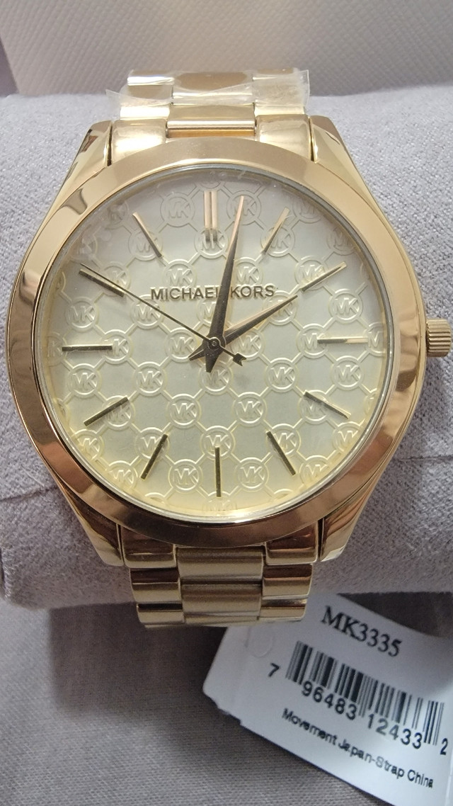 Micheal Kors gold watch Mk 3335 new in Jewellery & Watches in City of Toronto - Image 2