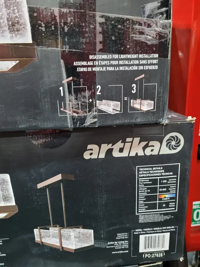 Chandelier/Pedant LED Artika Melt Ice in Indoor Lighting & Fans in Windsor Region - Image 2