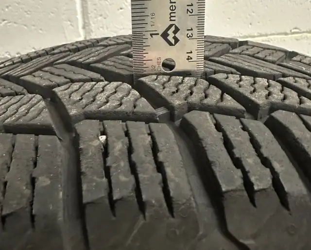 Winter Tires Michelin X-ICE SNOW 225/60 R18  25521km 8/32" depth in Tires & Rims in City of Toronto - Image 6