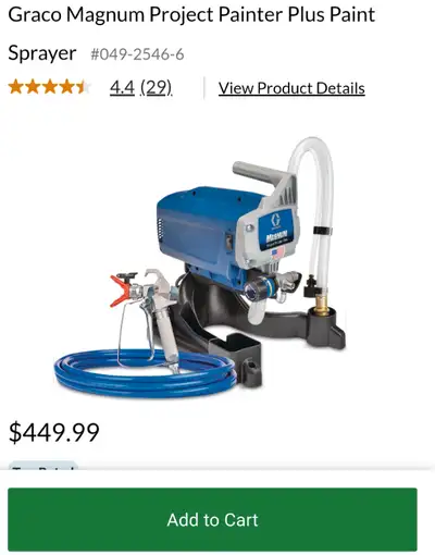BRAND NEW Graco Magnum Project Painter Plus Paint Sprayer.  _SEA, View more