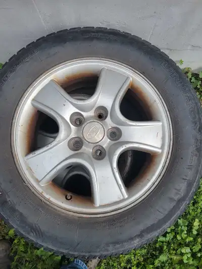 Up for grabs are four Kia rims that originally came off a 2006 Sportage. Please note these are in us...