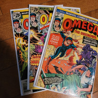 Comic Books-Omega The Unknown (Bronze Age)