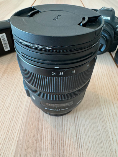 Sigma 24-70 1:2.8 DG with UV Filter--LIKE NEW