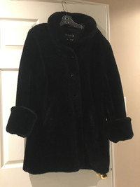 Black Winter Jacket, Fits Large/X-Large, $30