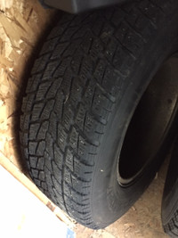 2 pneus d'hiver pour camion, Toyo G02 plus 265-70-R17