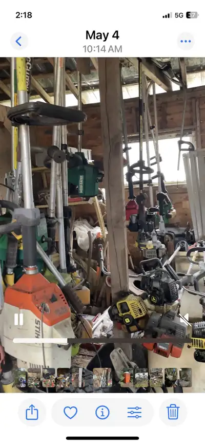 Whack load of weed whackers-Stihl,Echo, Husky etc, View more