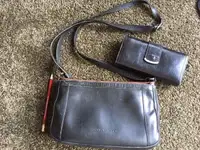 Women's Derek Alexander leather purse plus clutch purse