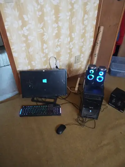 Windows 10 desktop computer, View more