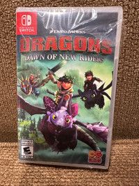 Brand new sealed Nintendo switch dragons dawn of the riders game