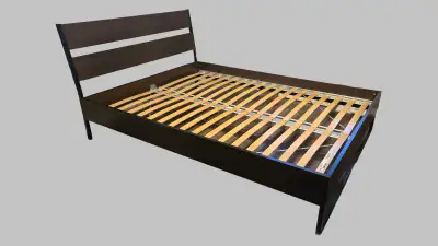Ikea Trysil Queen Bedroom Suite with Malm Dresser, View more