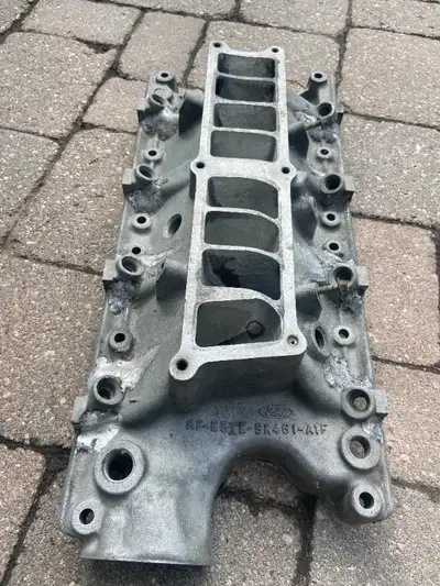 Ported Lower Intake to fit 1986-‘93 Ford Mustang 5.0L Vortech Saleen Holley Systemax Upper Intake Ma...
