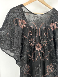 Molly Bracken Sequin Embroidary Dress sz Large