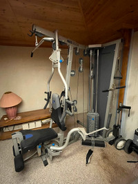 Home gym equipment, basically brand new!