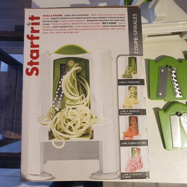 Starfrit Spiralizer Spirales dans Vaisselle et articles de cuisine  à Laval/Rive Nord - Image 3