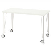 Bureau blanc IKEA white desk