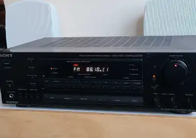 Sony STR-D611 AM/FM Audio Video Stereo Receiver, View more