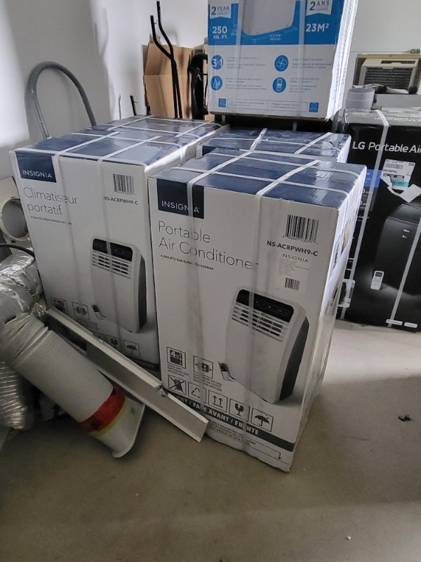 Portable air conditioner delivery available for a fee Please rea