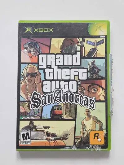 Grand Theft Auto San Andreas Xbox, View more