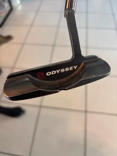 Odyssey white ice left hand blade putter, View more
