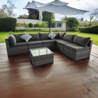 7 Piece Outdoor Patio Furniture Sectional (Brand New In Box)