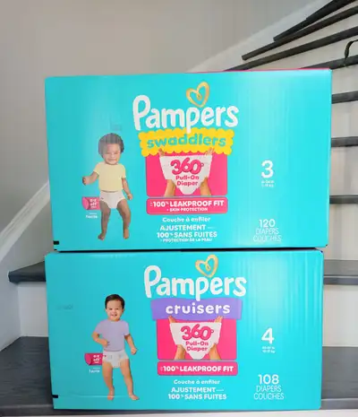 Brand New Pampers Baby Diapers /, View more