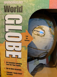 Globemaster 12" World Globe (NEW In BOX)