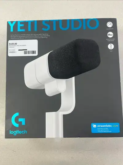 Logitech Yeti Studio Microphone , View more