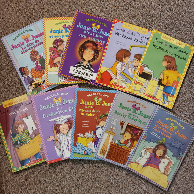 Junie B Jones Books French & English in Children & Young Adult in Moncton