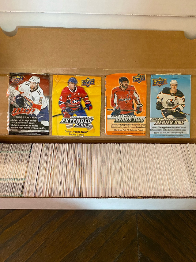 800 22-23 Upper Deck Hockey Card Singles in Arts & Collectibles in Chatham-Kent