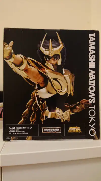 Bandai Saint Cloth Myth EX Phoenix Ikki(New Bronze Cloth) Golden, View more