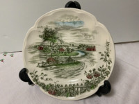 PLATE-Johnson Bros-“The Rd Home”