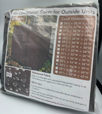 Air Conditioner AC Cover for outside units 36x36x39
