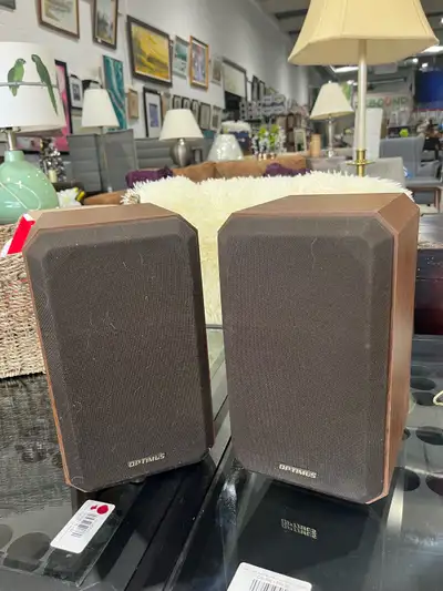 I am selling a pair of used Optimus speakers that deliver clear and balanced sound, perfect for any...