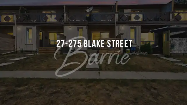 3 2 Bedroom Townhouse For Rent In Barrie