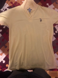 Ralph Lauren Polo Shirts ,White and yellowish/beige extra large 