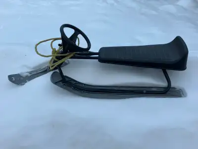 Get ready for lots of fun this winter with this GT Snow Racer Sled. Race your friends or just slide...