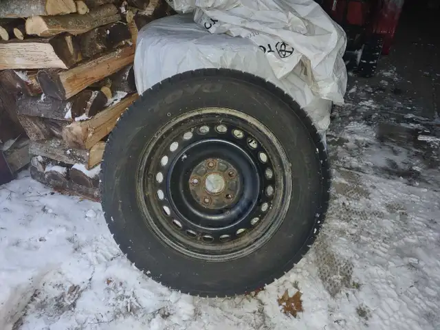 winter tires on rims for sale 205-65-R16 in Tires & Rims in Petawawa - Image 2