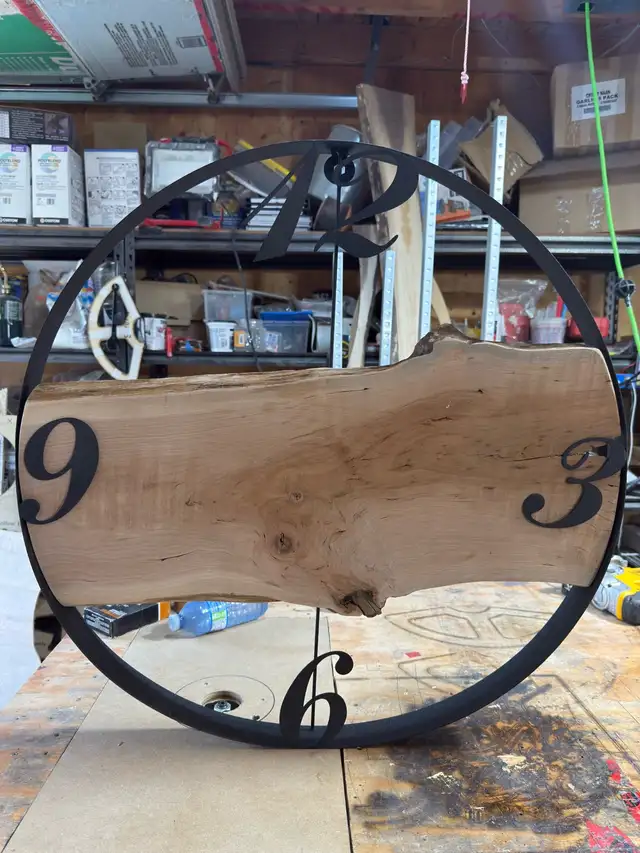 handmade wall clock in Home Décor & Accents in Markham / York Region - Image 6