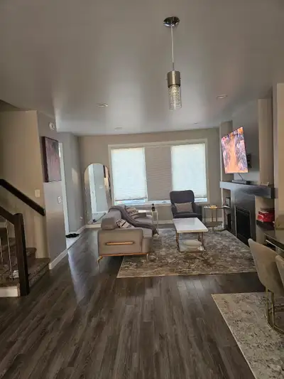 This is a Spacious three-bedroom house with two rooms up for rent in the Bridgewater area. Perfectly...