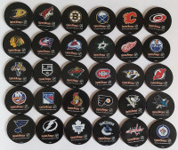 Captain Morgan Rubber NHL Puck Coasters w/Team Logos Full Set