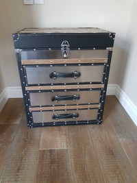 Metal chest dresser 