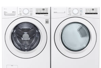 LG High Efficiency Front Load Washer & Electric Dryer, View more
