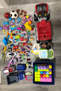 Over 100 pieces of kids toys