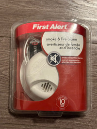 First Alert Smoke and Fire Alarm