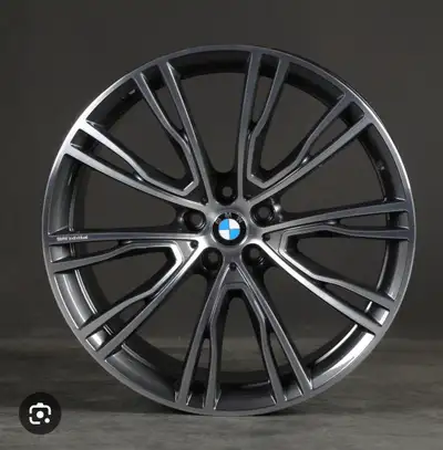 Set of OEM Rims and Tires. 21 inch . X3/X4 BMW. Great looking. Tread left for multiple years.