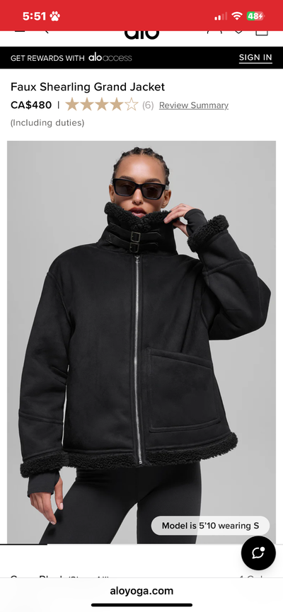 Alo woman jacket, View more